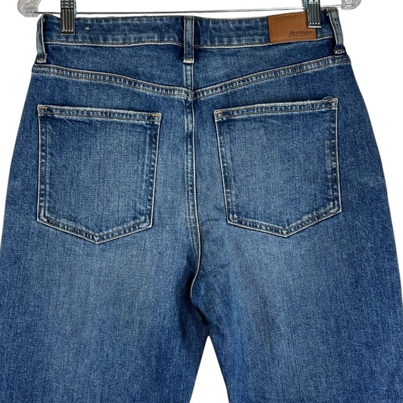 REVTOWN 29 Regular Decade Denim Straight Leg Ankle Jeans - Picture 5 of 8